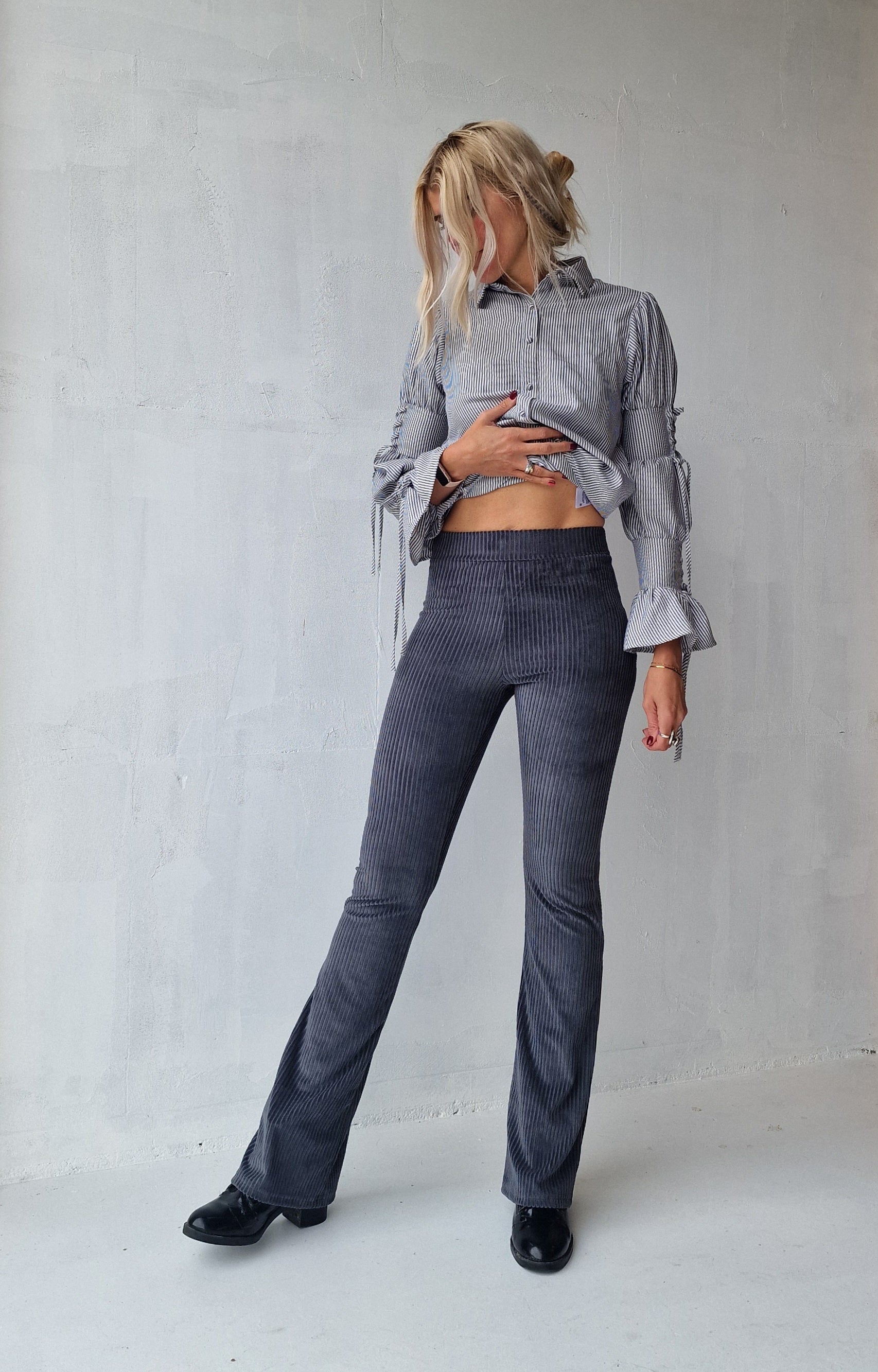 Extra lange Schlaghose | Benzin | GROSS | Längenmaß 32, 34 und 36