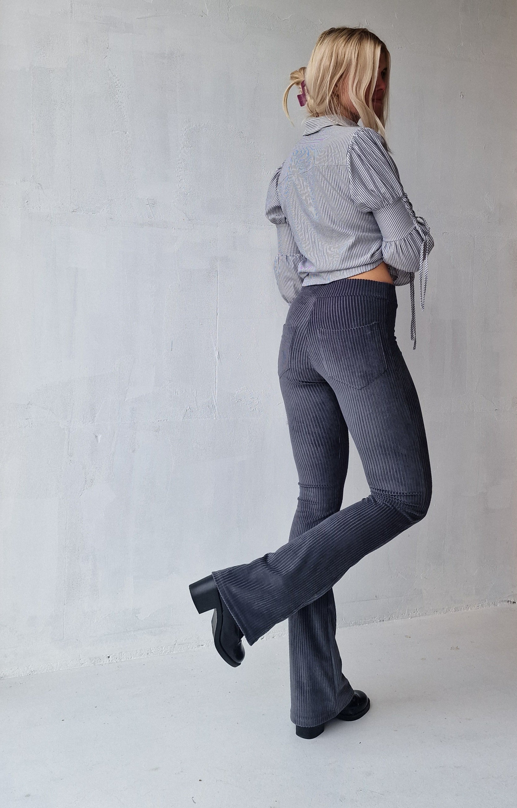 Extra lange Schlaghose | Benzin | GROSS | Längenmaß 32, 34 und 36