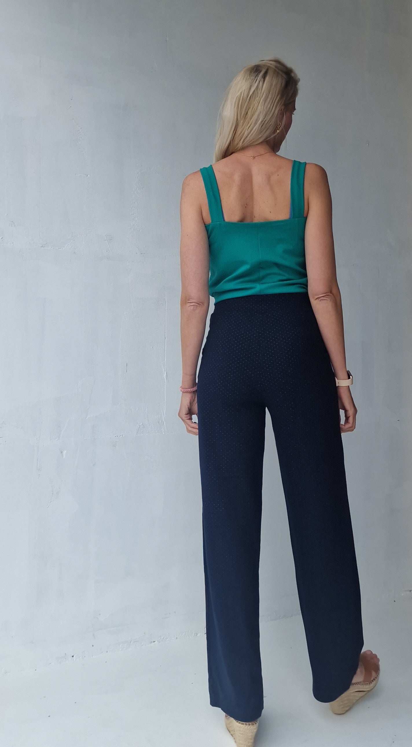 Top geknoopt green | Liz
