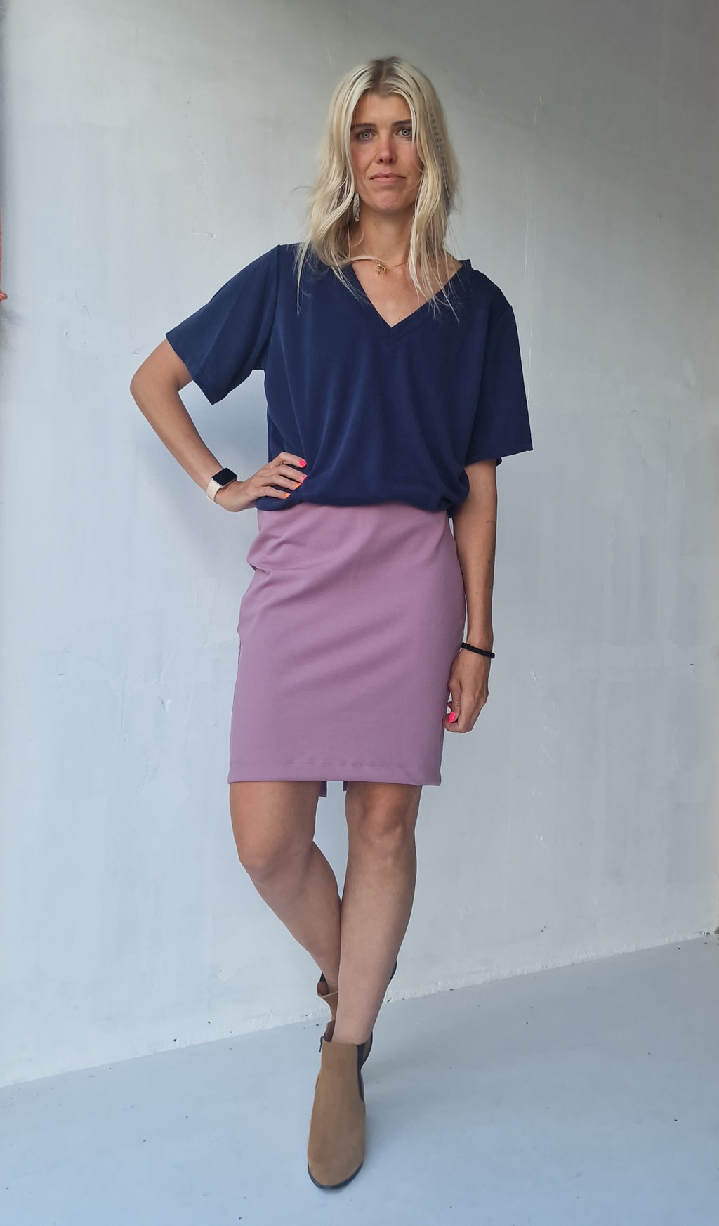 Rokje stretch | lila