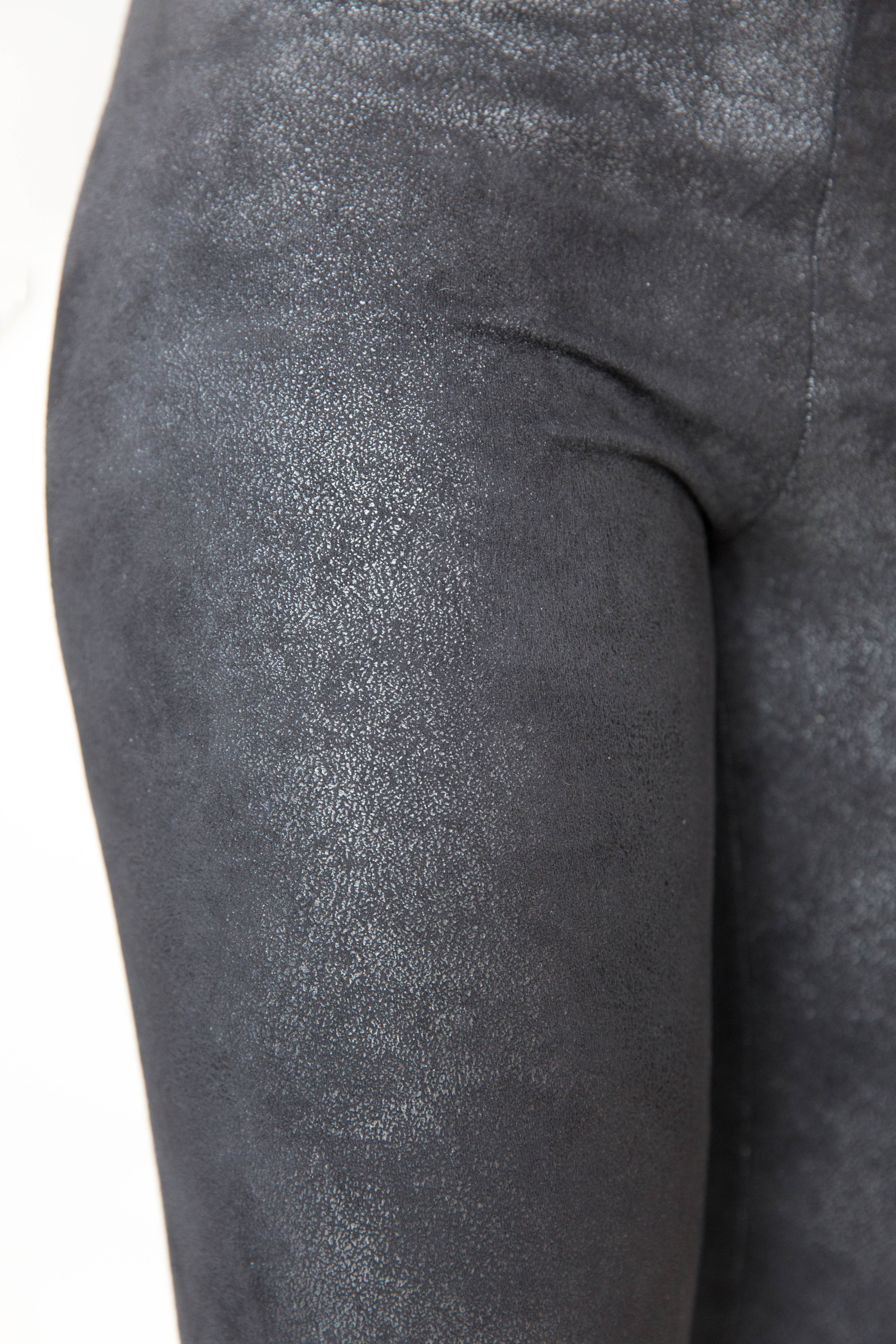 Extra lange Leggings bordeaux | Länge 34 & 36