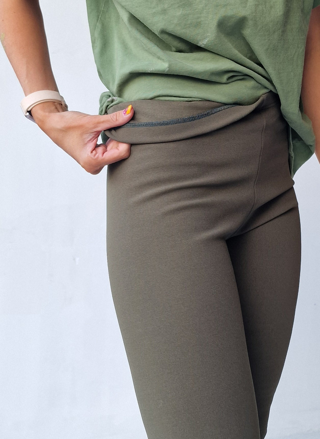 Extra lange Leggings in Marineblau | für große Größen | Längengrößen 34 und 36