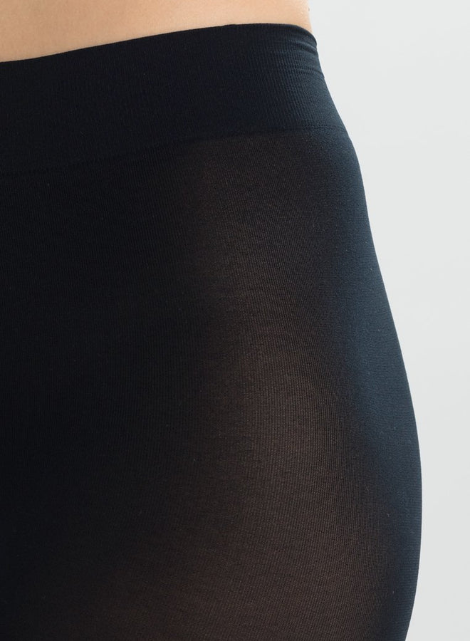 Extra langes Höschen 80 Denier schwarz