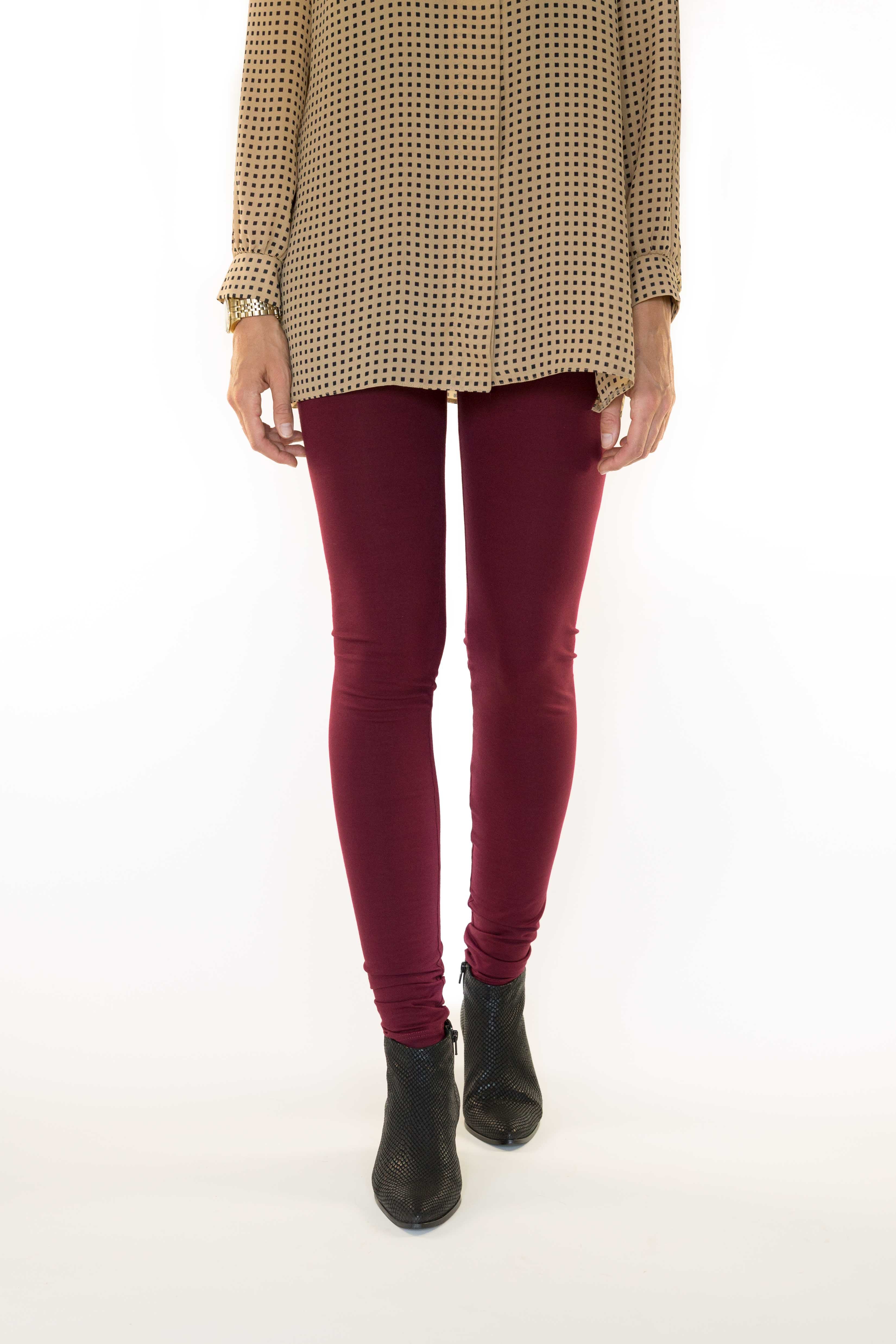 Extra lange Leggings in Marineblau | für große Größen | Längengrößen 34 und 36
