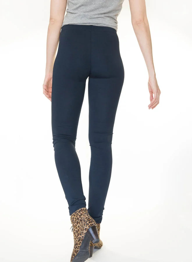 Extra lange Leggings marineblau | groß | Längenmaß 32, 34 und 36