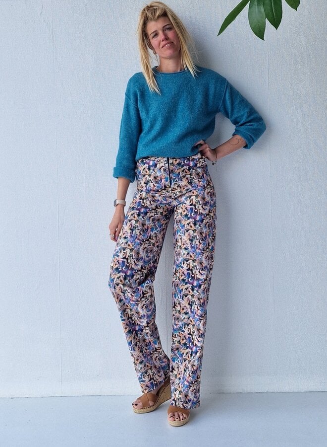 Extra langes, weites Bein | mehrfarbig | groß | Längenmaß 32, 34 und 36 