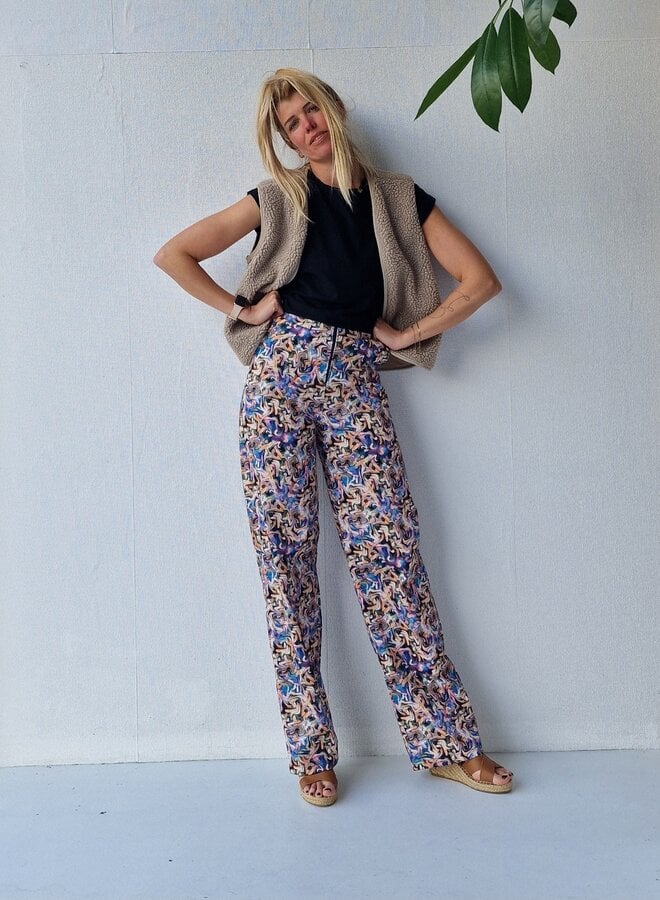 Extra langes, weites Bein | mehrfarbig | groß | Längenmaß 32, 34 und 36 