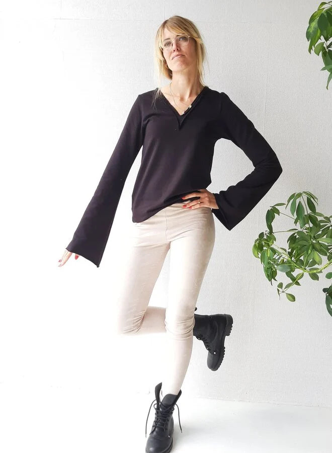 Lizzy Langarmshirt schwarz