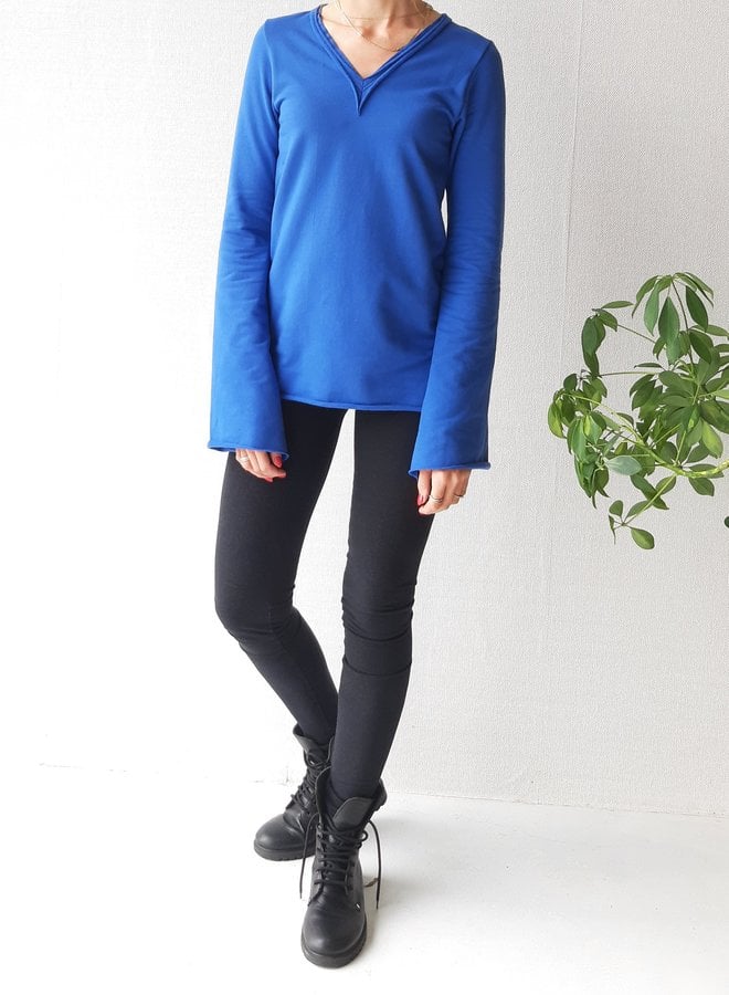 Lizzy Langarm Kobalt 