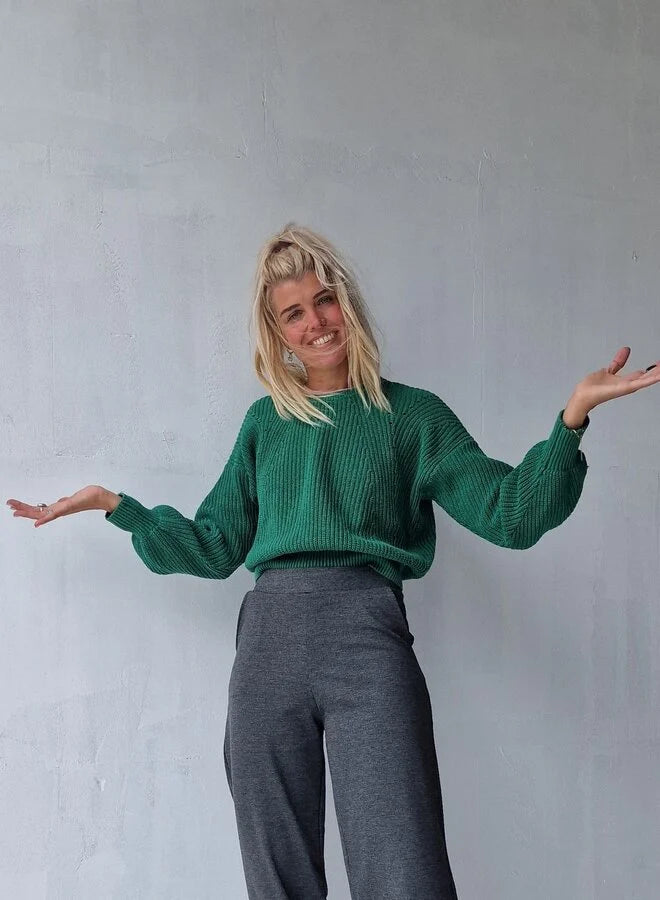 Extra langes, weites Bein | Dunkelgrau | Lang | Länge Größe 36