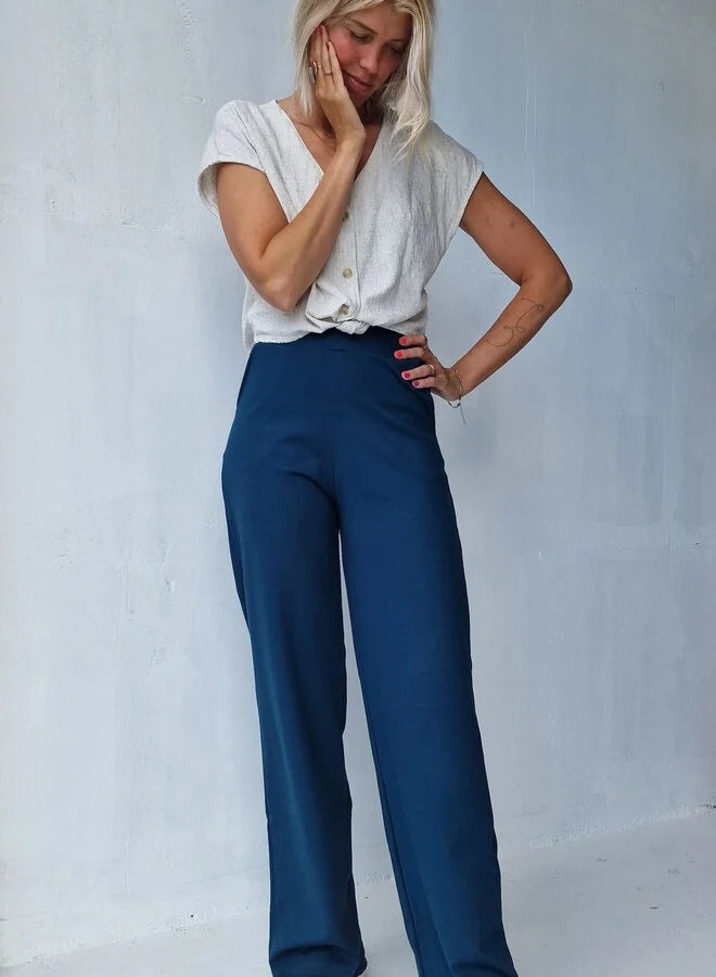 Extra langes, weites Bein | petrolfarben | lang | Längengrößen 32, 34 und 36