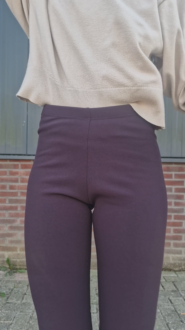 Extra lange Leggings in Marineblau | für große Größen | Längengrößen 34 und 36